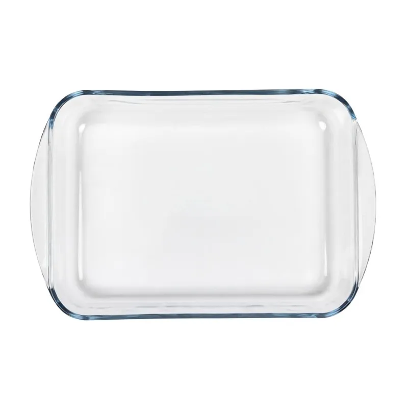 [GD030] Plat à four rectangulaire en verre Pyrex 350mm 