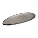 Assiettes feuille Olympia Mineral 305mm (Lot de 6)