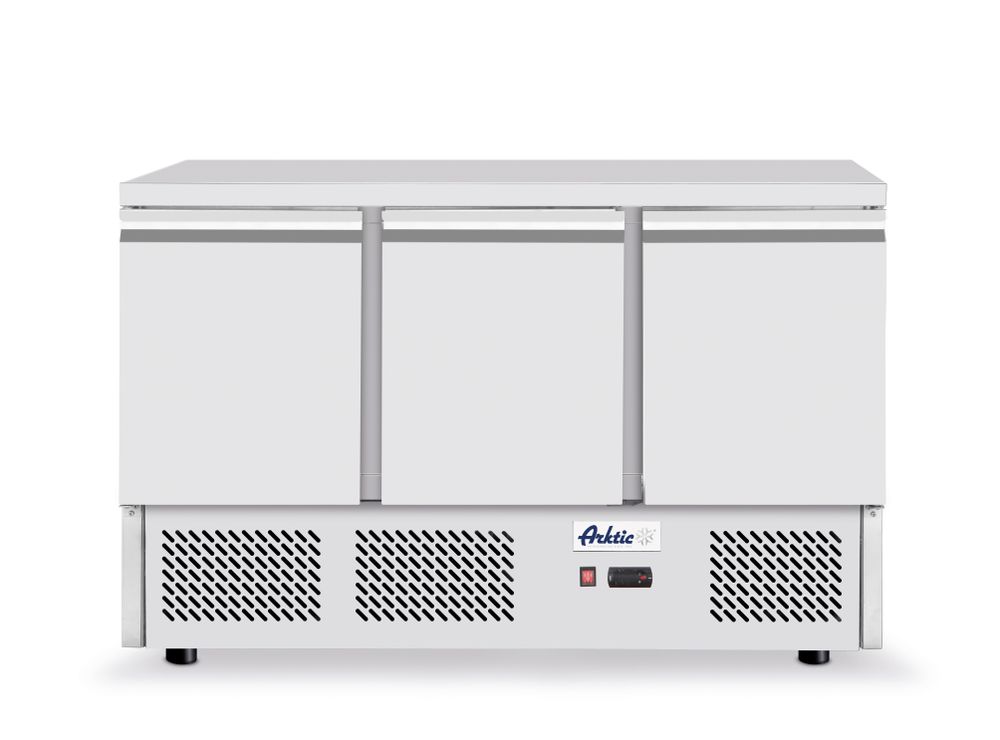 Réfrigerateur comptoir avec trois portes Kitchen Line 380 L, Arktic, 230V/220W, 1375x700x(H)890mm