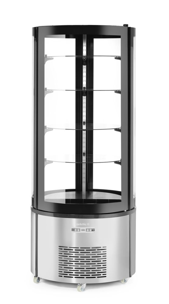 Vitrine de présentation pâtisserie ronde , Arktic, 360L, 220-240V/460W, ⌀680x(H)1755mm