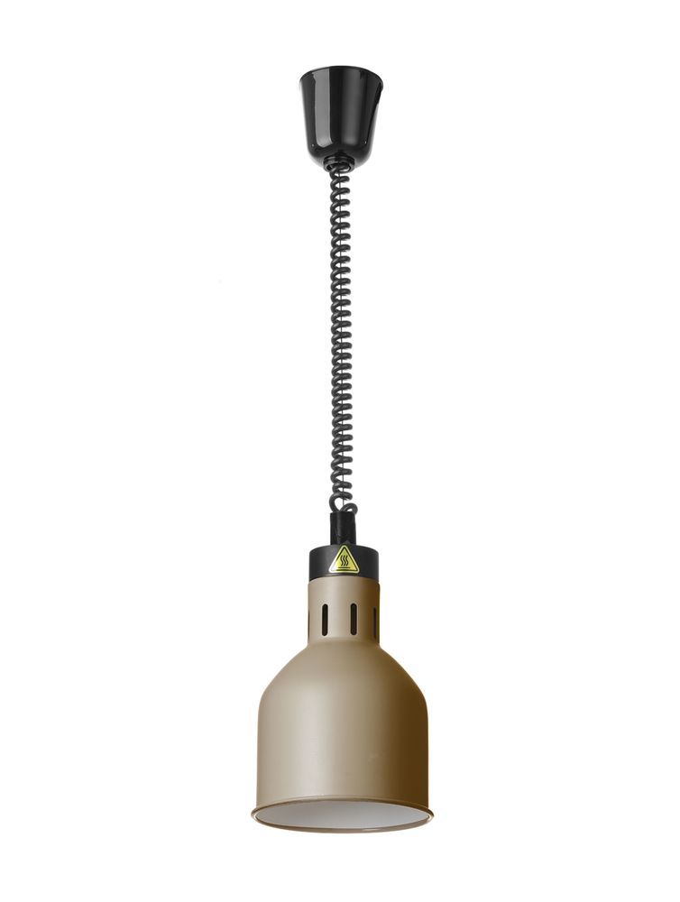 Lampe chauffante réglable, cylindrique, HENDI, Beige, 230V/250W, ⌀175x(H)250mm