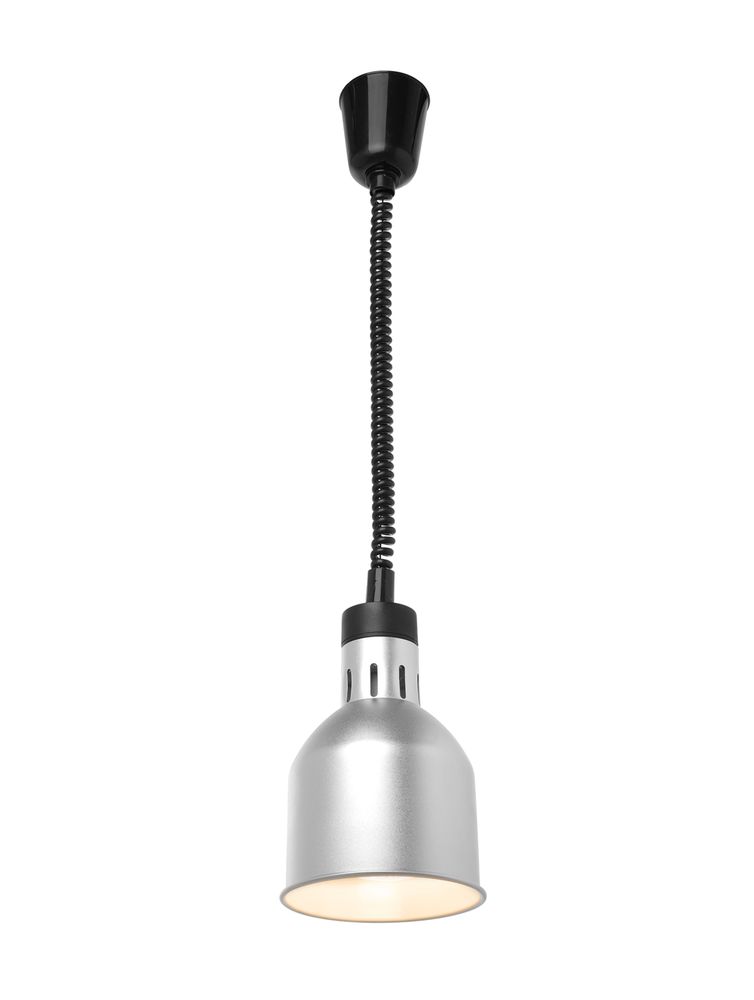 Lampe chauffante réglable, cylindrique, HENDI, Argent, 230V/250W, ⌀175x(H)250mm